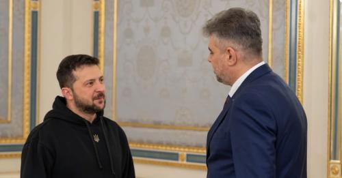 Зеленський зустрівся з прем'єром Румунії, щоб обговорити оборонну підтримку | INFBusiness