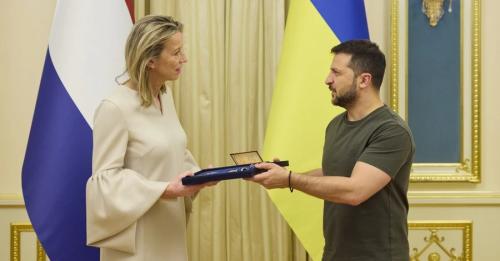 Зеленський обговорив підтримку України із головою Міноборони Нідерландів | INFBusiness