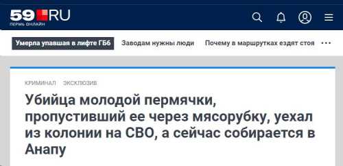 Герої СВО, яких вони заслужили: до Росії з війни повертаються маніяки та вбивці | INFBusiness