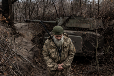 Війна в Україні, артилерія ЗСУ. /Getty Images