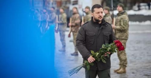 Зеленський у Львові вшанував пам'ять загиблих українських воїнів | INFBusiness