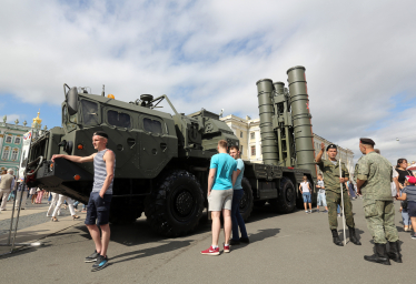 Зенітно-ракетний комплекс С-400 «Тріумф». /Getty Images