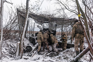 Гармаші 57-ї бригади на Куп'янському напрямку /Getty Images