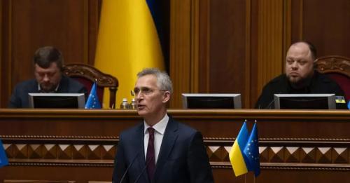 Столтенберг виступив у Верховній Раді та пообіцяв, що Україна буде членом Альянсу
