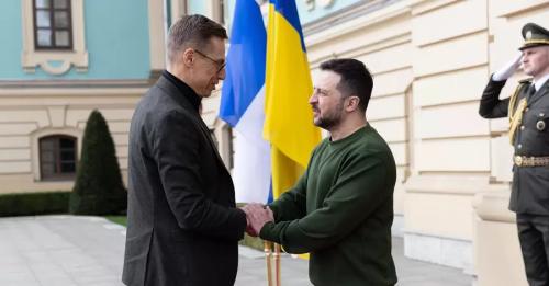 Президент Фінляндії Александр Стубб уперше прибув до України | INFBusiness