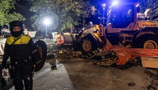 У Нідерландах поліція затримала 125 учасників пропалестинської акції | INFBusiness