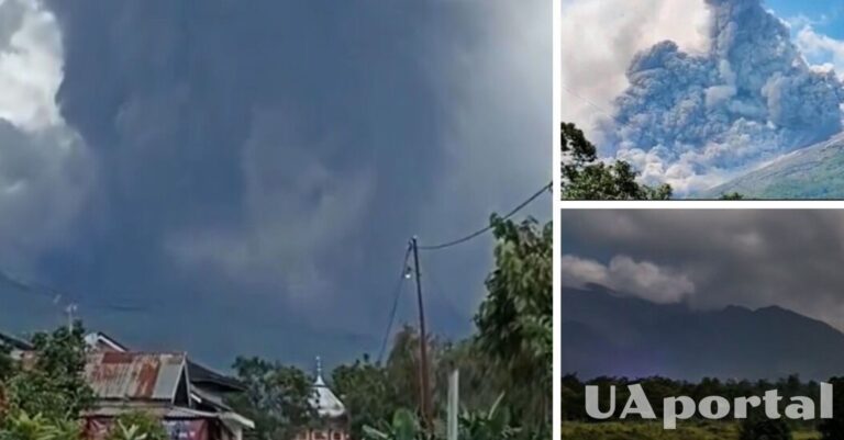 Виверження вулкана Марапі в Індонезії – відео та фото виверження попелу з Марапі | INFBusiness