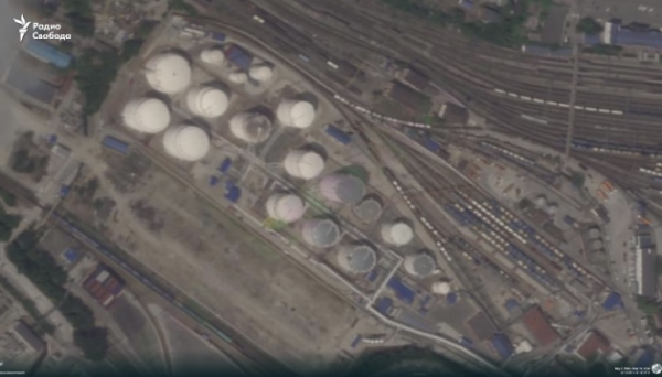 У мережі з’явилися супутникові знімки порту Новоросійська після атаки дронів