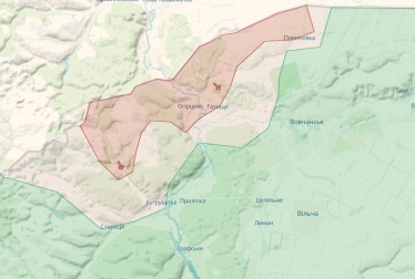 Бої на Харківщині: наступ Росії на Вовчанськ та Старицю. /Deep State Map