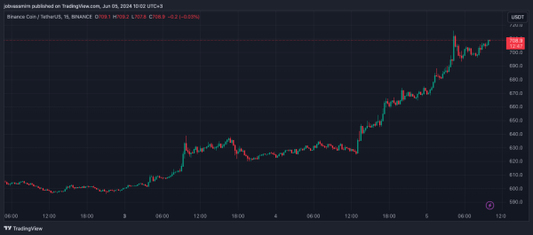 Цена TON и BNB обновила максимумы | INFBusiness