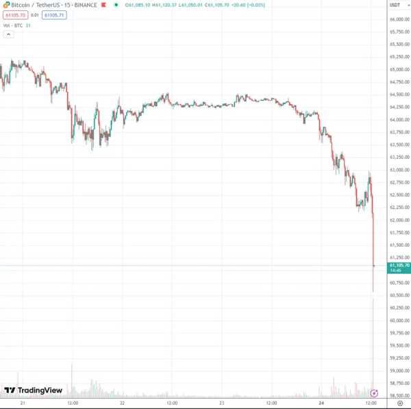 Mt.Gox начнет выплату компенсаций в июле. Цена BTC упала ниже $62 000 | INFBusiness
