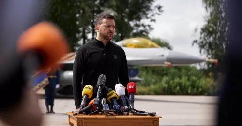 Зеленський підтвердив, що F-16 прибули в Україну | INFBusiness