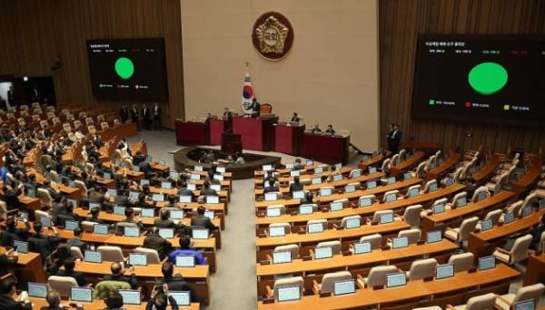 Парламент Південної Кореї вимагає від президента скасувати воєнний стан