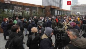 У Тбілісі провели акцію проти нападів на медійників