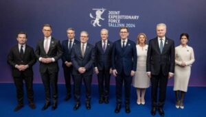 Європейські лідери обговорюють у Таллінні можливу миротворчу операцію в Україні