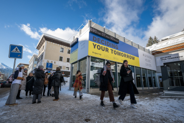 Давос, Український дім, Всесвітній економічний форум /Getty Images