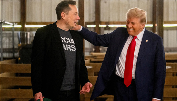 Трамп: Без нашого схвалення Маск не може й не буде нічого робити | INFBusiness