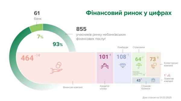 У лютому знято з реєстрів 17 небанківських фінустанов | INFBusiness