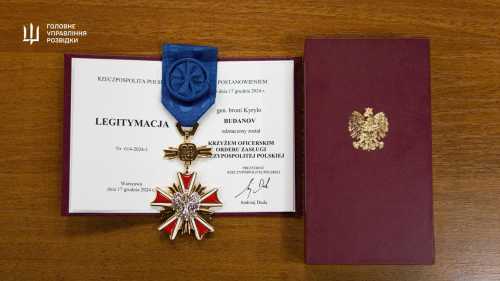 Дуда нагородив Буданова орденом, яким володіли Рейган, Гутерріш і Расмуссен | INFBusiness