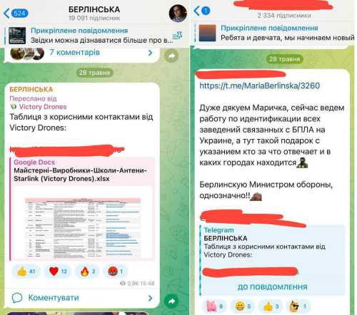 У соцмережах розгорівся скандал після того, як волонтер опублікував таблицю з даними про виробників дронів | INFBusiness
