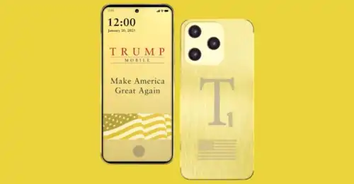 Трамп випускає власний «золотий» смартфон на Android