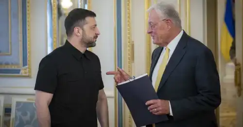 Зеленський зустрівся з Келлоггом у Києві