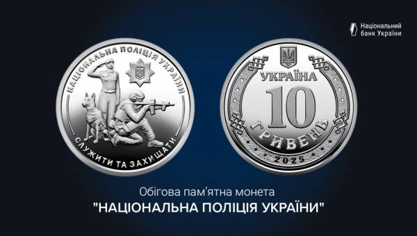 Національний банк випустив монету на честь Національної поліції | INFBusiness