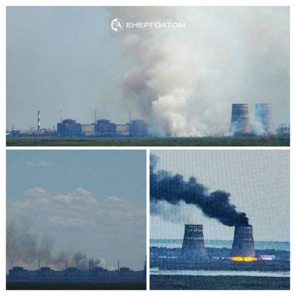 На Запорізькій АЕС знову пожежна небезпека – Енергоатом | INFBusiness