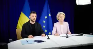 Зеленський дві години консультувався з лідерами ЄС та вирушив до Вашингтона | INFBusiness