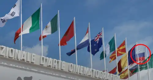 Україна закликала Венеційський кінофестиваль прибрати російський прапор