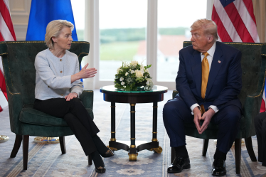 Дональд Трамп Урсула фон дер Ляєн/Getty Images