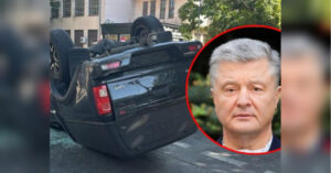 Джип охорони Порошенка спричинив ДТП в Одесі: машину потерпілого перекинуло на дах (ФОТО) | INFBusiness