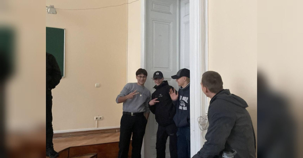 У Львівському університеті студентська суперечка ледь не переросла у масштабну сутичку.