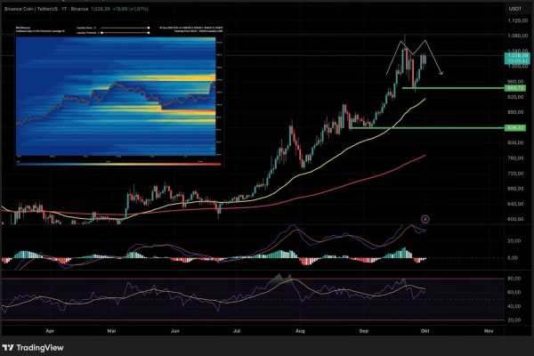 BNB у фокусі: Висхідний тренд не зник – чи наближається прорив зараз? | INFBusiness