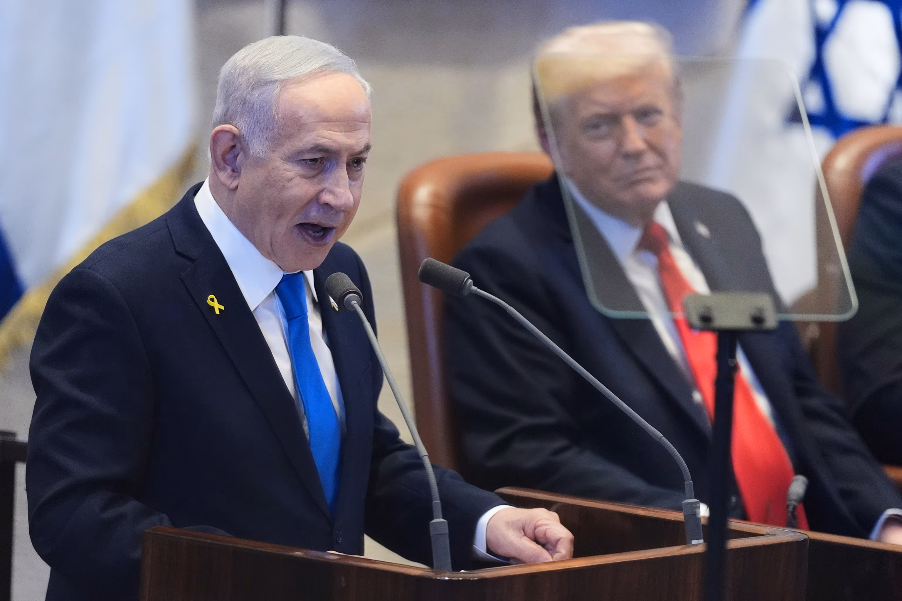 Трамп у своїй промові в Кнесеті рекламує «історичний світанок нового Близького Сходу» | INFBusiness
