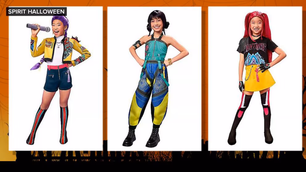 Sourse: abcnews.go.com Відео Мисливці на демонів з K-Pop, паризькі викрадачі коштовностей, Тейлор Свіфт головні ролі у костюмах на Хелловін 2025 року | INFBusiness