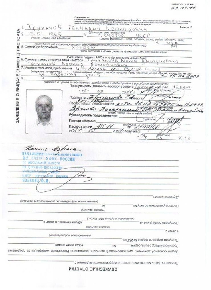 Активісти опублікували докази наявності у Труханова російського громадянства – він називає це провокацією | INFBusiness