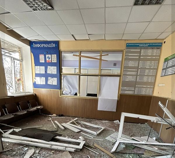 Ударом по Києву пошкоджено будівлі Інституту отоларингології (фото) | INFBusiness