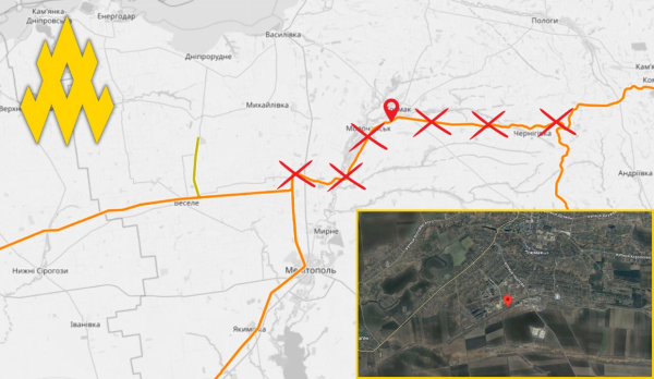 Під Бердянськом партизани зірвали ворожий військовий потяг. | INFBusiness