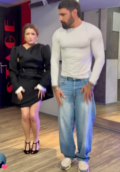 Наталія пояснила, яку роль в її житті відіграє Віталій (фото: скриншот відео з інстаграму) "Що скажемо на свій захист?": відома артистка шокувала заявою про роман з Віталієм Козловським (світлина) | INFBusiness