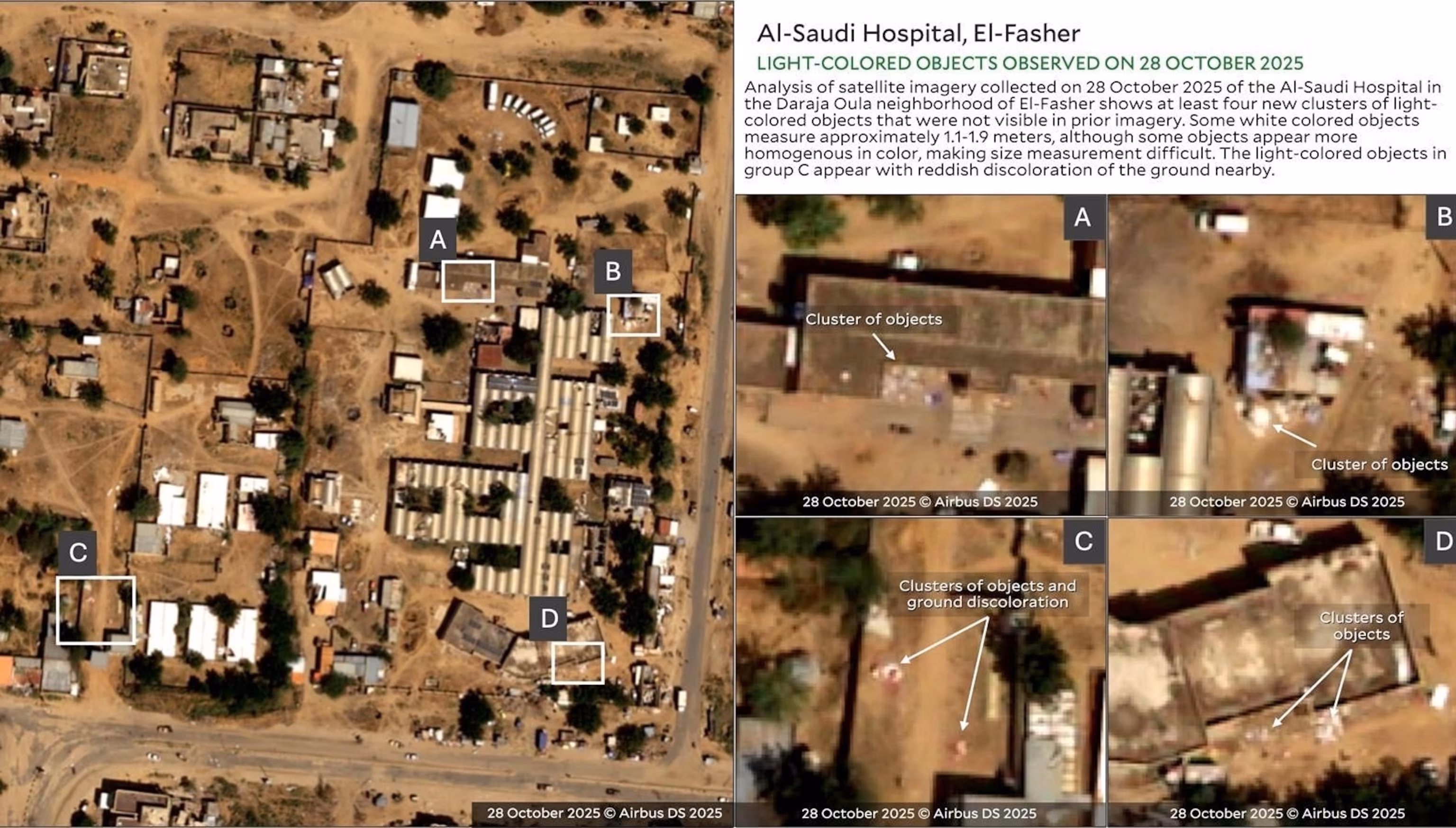 Кров, видима з космосу в Судані, є доказом геноциду в Дарфурі: аналітики | INFBusiness