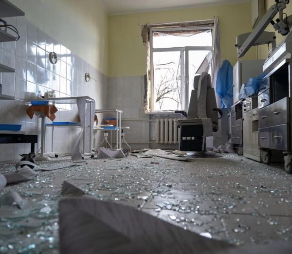 Ударом по Києву пошкоджено будівлі Інституту отоларингології (фото) | INFBusiness