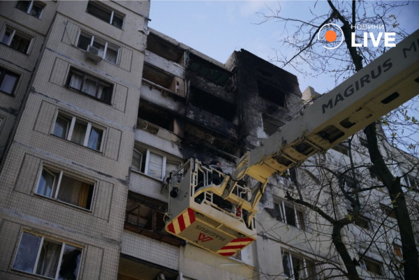 Нічна атака на Київ: руйнування житла та жертви (фото, відео) | INFBusiness