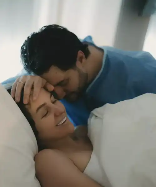 Марі Краймбрері в інтерв'ю Даві: "Скільки емоцій мені дарує наша дитина!" | INFBusiness