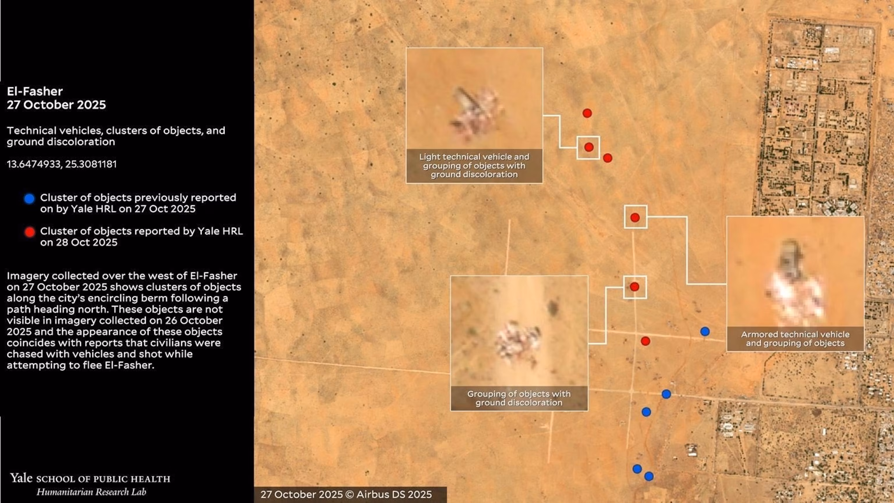 Кров, видима з космосу в Судані, є доказом геноциду в Дарфурі: аналітики | INFBusiness