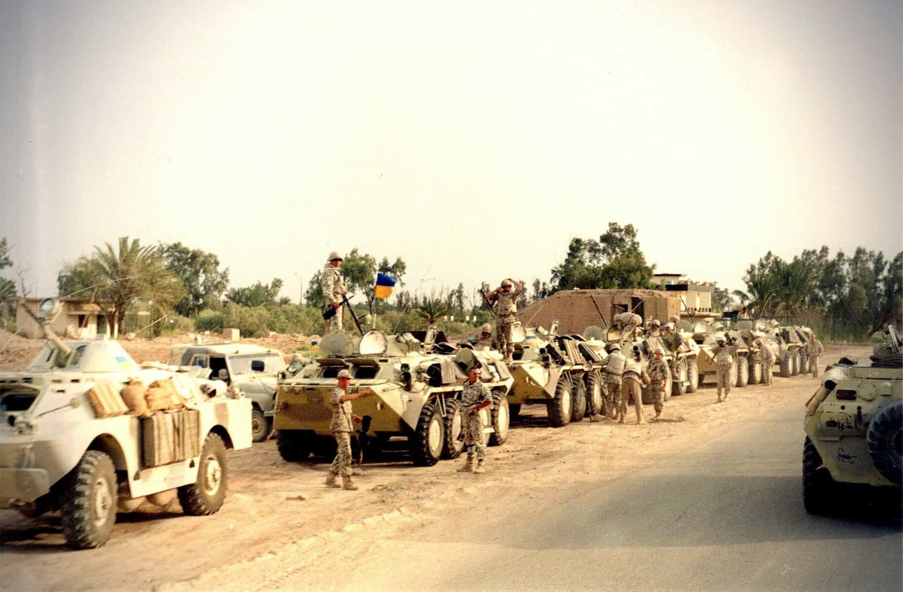 Останні бої полеглих українських миротворців в Іраку 1