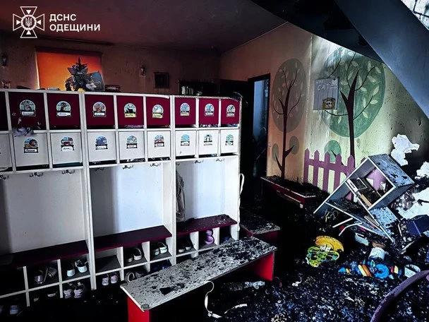 Наслідки обстрілу в Одесі