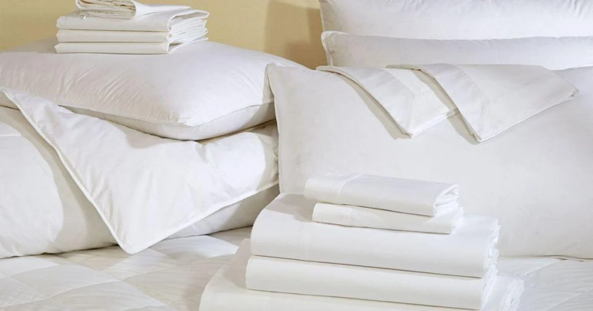 Як відбілити стару постіль