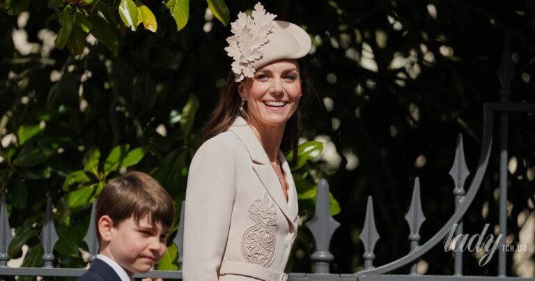 Завжди витончена та сяюча: образ принцеси Кейт на великодній церемонії 6