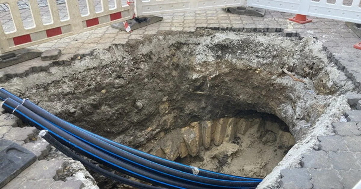 Залишки одного із старовинних мостів на Дерибасівській